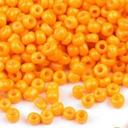 Seed beads - ± 2 mm Yellow orange